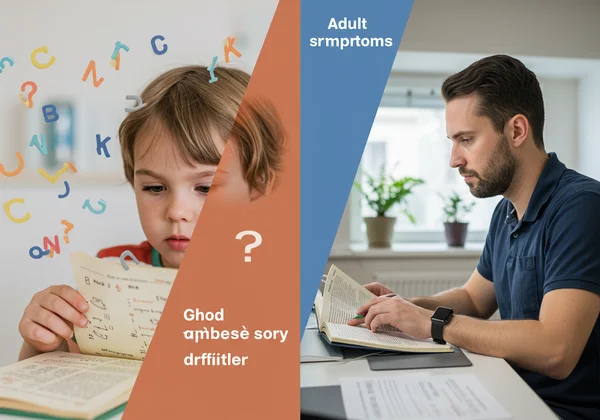 Visualizing dyslexia signs from childhood to adulthood