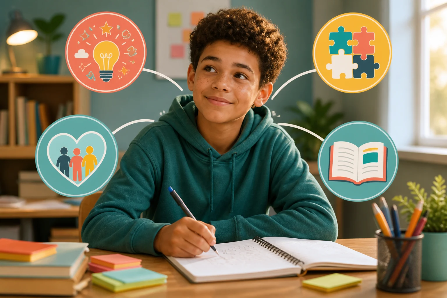 Student strengths map